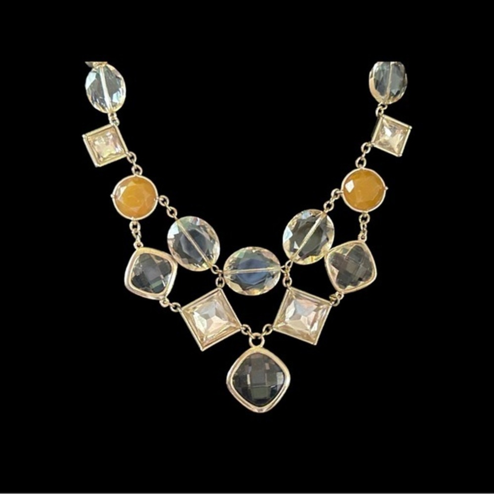 Vintage‎ Loft Glass And Rope Necklace - Picture 4 of 7